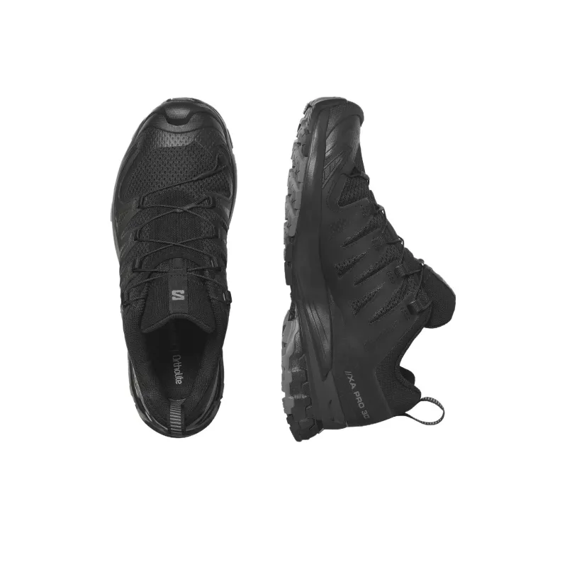 SALOMON XA Pro 3D V9 Cushioning Wear Resistant Low Top Outdoor Shoes Women's Black-2