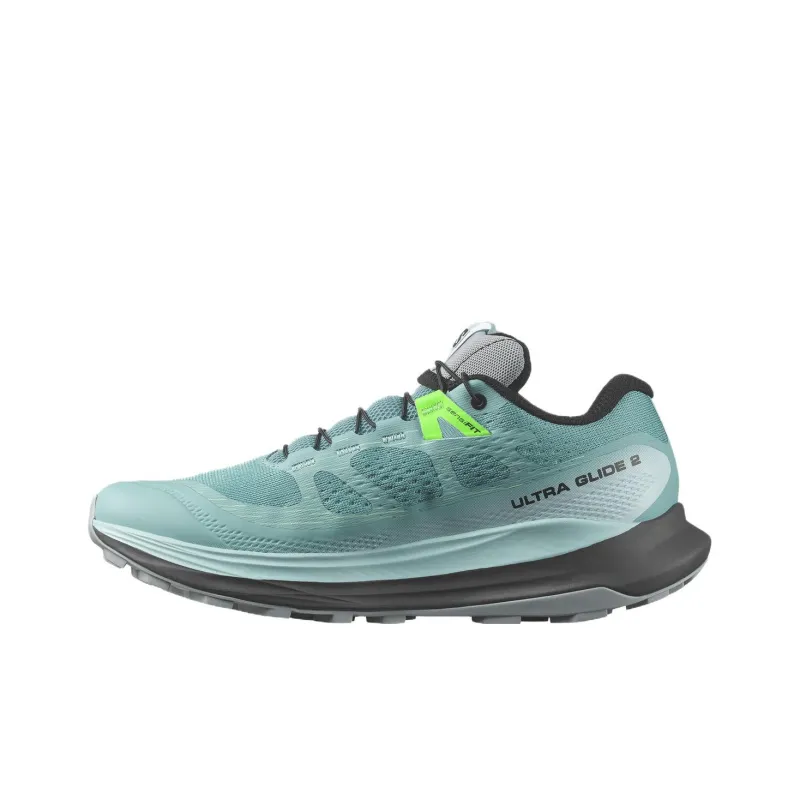 SALOMON Ultra Glide 2 Low-Top Running Shoes Women's Green Gray-0