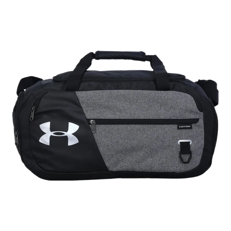 Under Armour Polyester Shoulder Bag, Crossbody Bag, Handbag Trumpets Unisex Black Gray-3