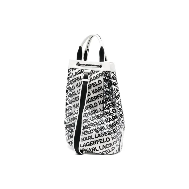 KARL LAGERFELD / Karl Lagerfeld Jeans All-Over Printed Bucket Bag-1