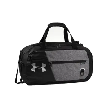 Under Armour Polyester Shoulder Bag, Crossbody Bag, Handbag Trumpets Unisex Black Gray