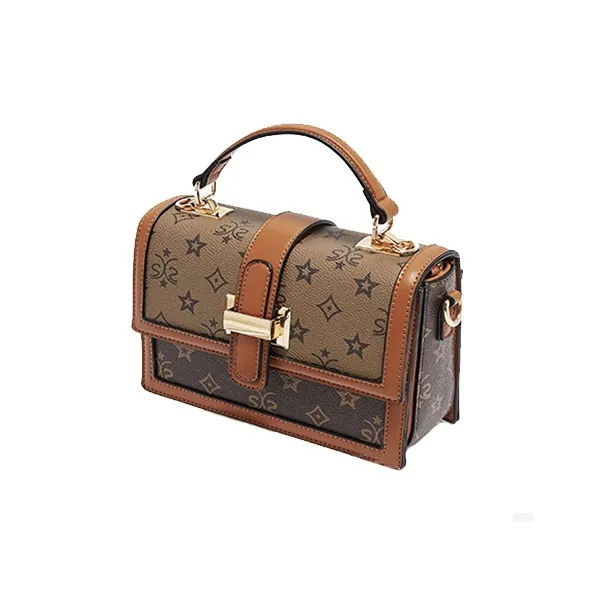 FOXER Synthetic Leather Casual Niche Versatile Design Driven Commute One Shoulder Handbag Regular Women's Coffee-4