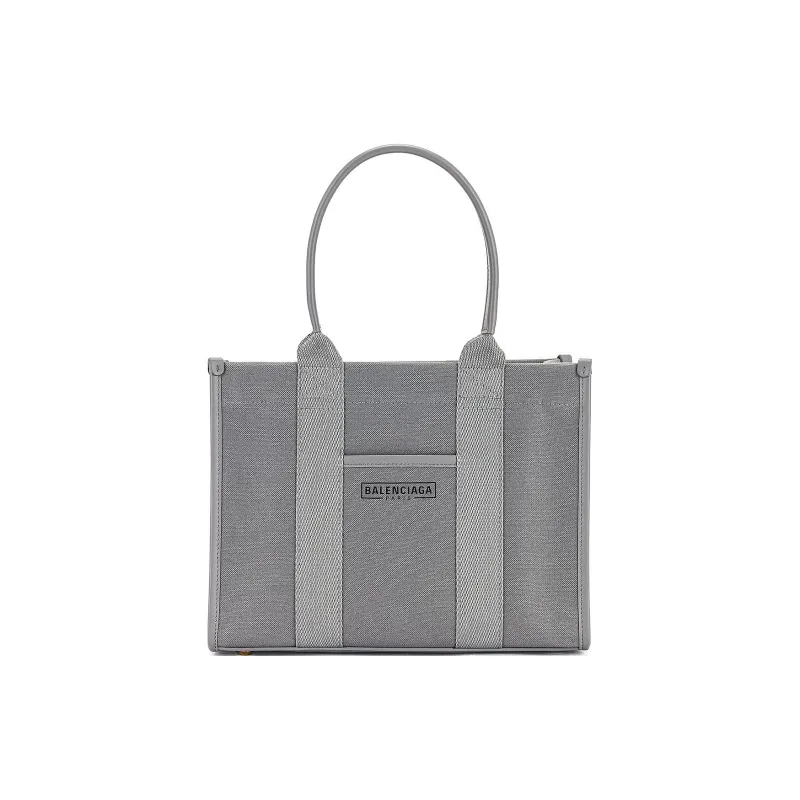 Balenciaga Canvas Tote Bag Shopping Bag Canvas Bag Handbags Women's Gray-0