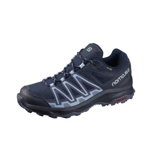 SALOMON X Ultra Pioneer Running Shoes Women's Low-Top Blue Black