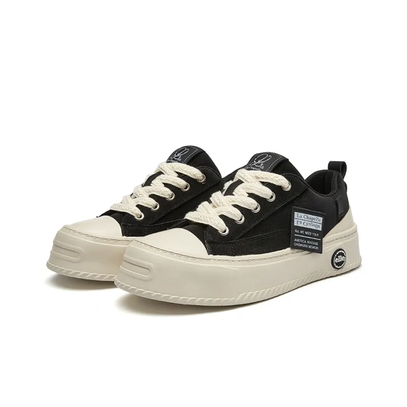 La Chapelle Wear-resistant And Lightweight Low-Top Skateboard Shoes Women's-1