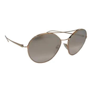 PRADA Metal Aviator Sunglasses Unisex Gold