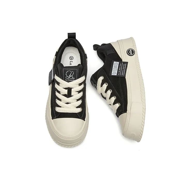 La Chapelle Wear-resistant And Lightweight Low-Top Skateboard Shoes Women's-2