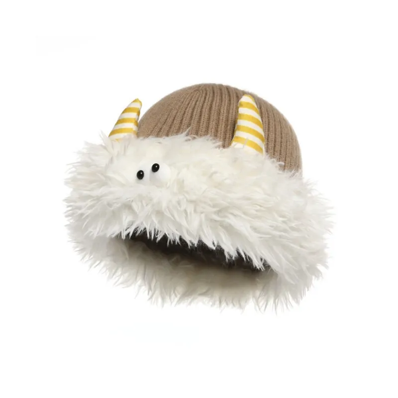 FREE RABBITⅡ Yarn Pullover Hat Unisex-8