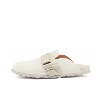 OFF-WHITE Industrial Belt Suede Clogs
