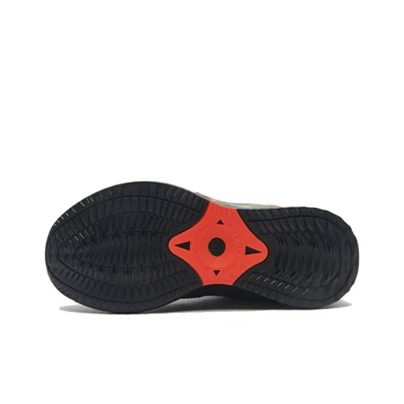 361° Low Top Running Shoes Men's Black Orange-4