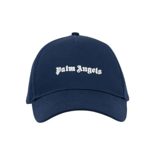 PALM ANGELS Logo-Print Cotton Snapback Cap