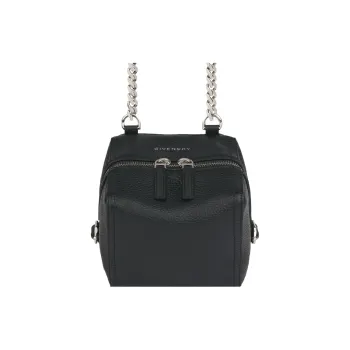 Givenchy Pandora Deerskin Shoulder Bag, Crossbody Bag Mini Men's Black