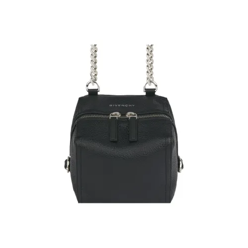 Givenchy Pandora Deerskin Shoulder Bag, Crossbody Bag Mini Men's Black