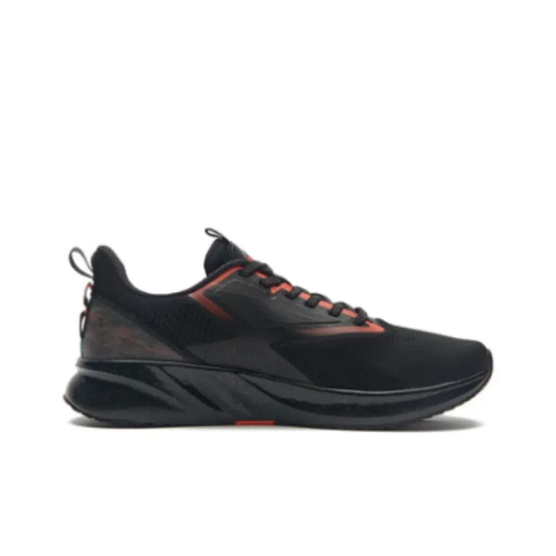 361° Low Top Running Shoes Men's Black Orange-1