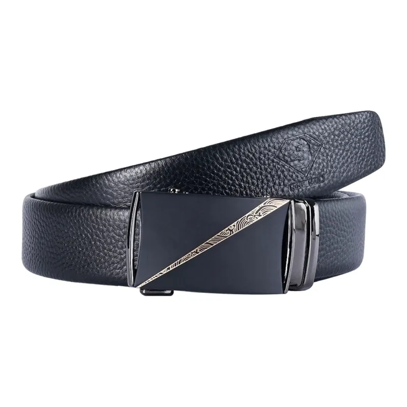 NINE NAIL Leather Belts Men-4