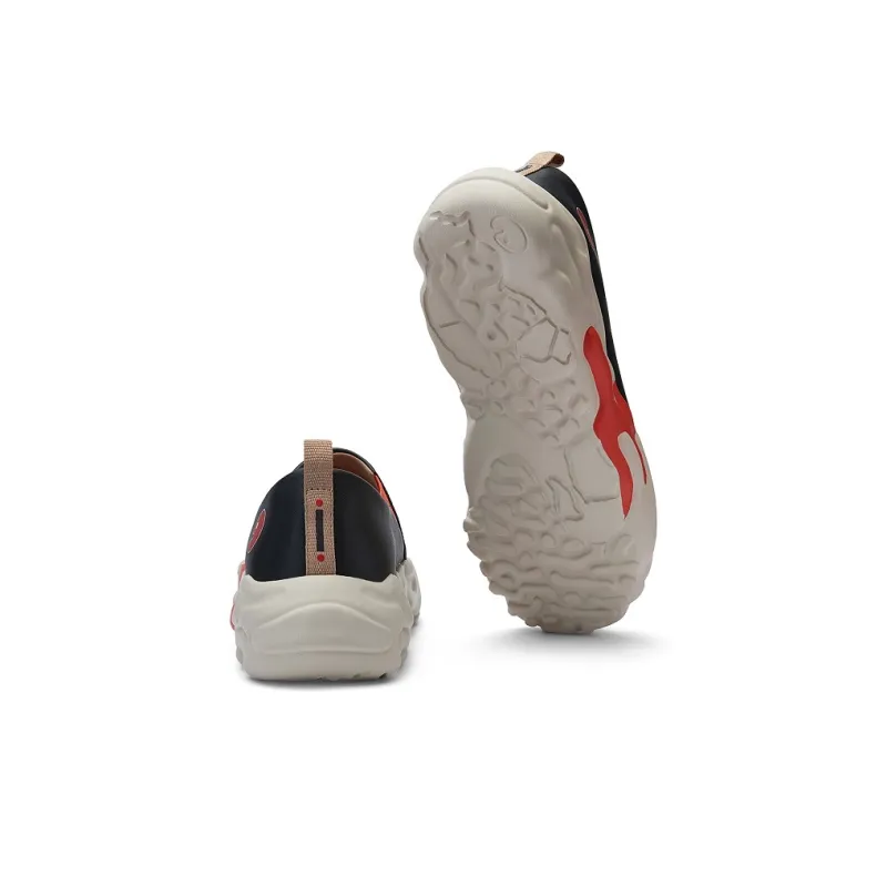 U.IN Painted Travel Shoes Toledo 13 Humorous Theme Collection Casual Shoes Unisex-3