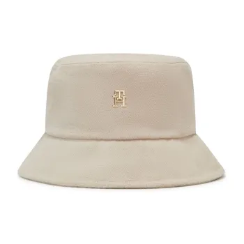 Tommy Hilfiger Polyester Bucket Hats Women's Light Khaki