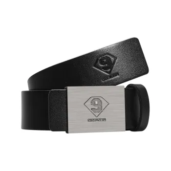 NINE NAIL Leather Belts Men