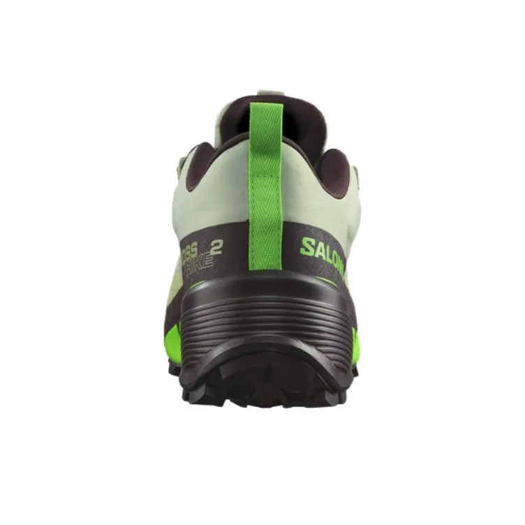 SALOMON CROSS HIKE 2 GORE TEX Durable Breathable Low Top Outdoor Shoes Men's Green-3