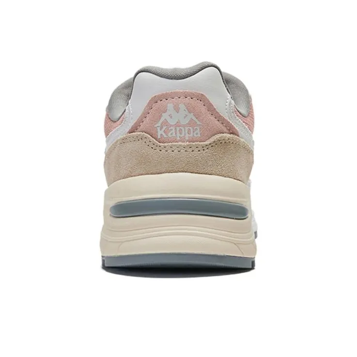 Kappa Cushioning, Slip Resistant, And Abrasion Resistant Low Top Casual Shoes Women's Gray Brown Pink-3
