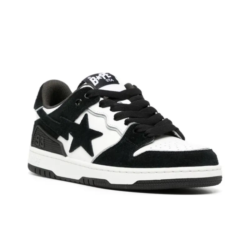 BAPE A BATHING APE Bape SK8 Sta Black Suede-3