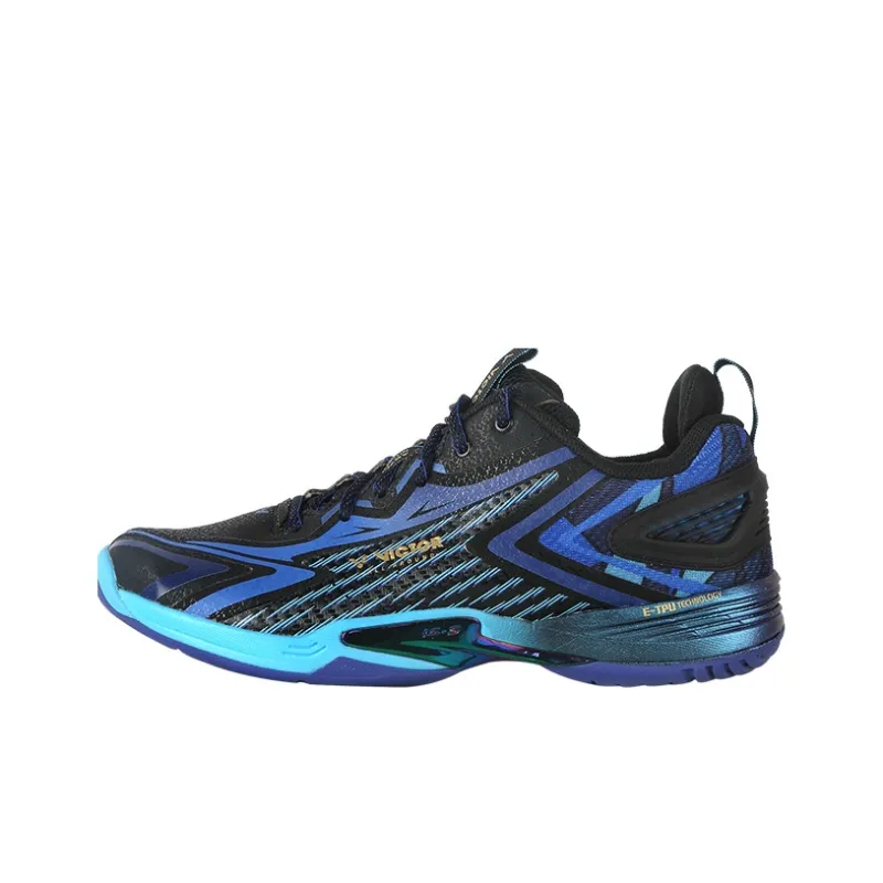 VICTOR Shock Absorbers Slip Resistant Breathable Low Top Badminton Shoes Unisex-0