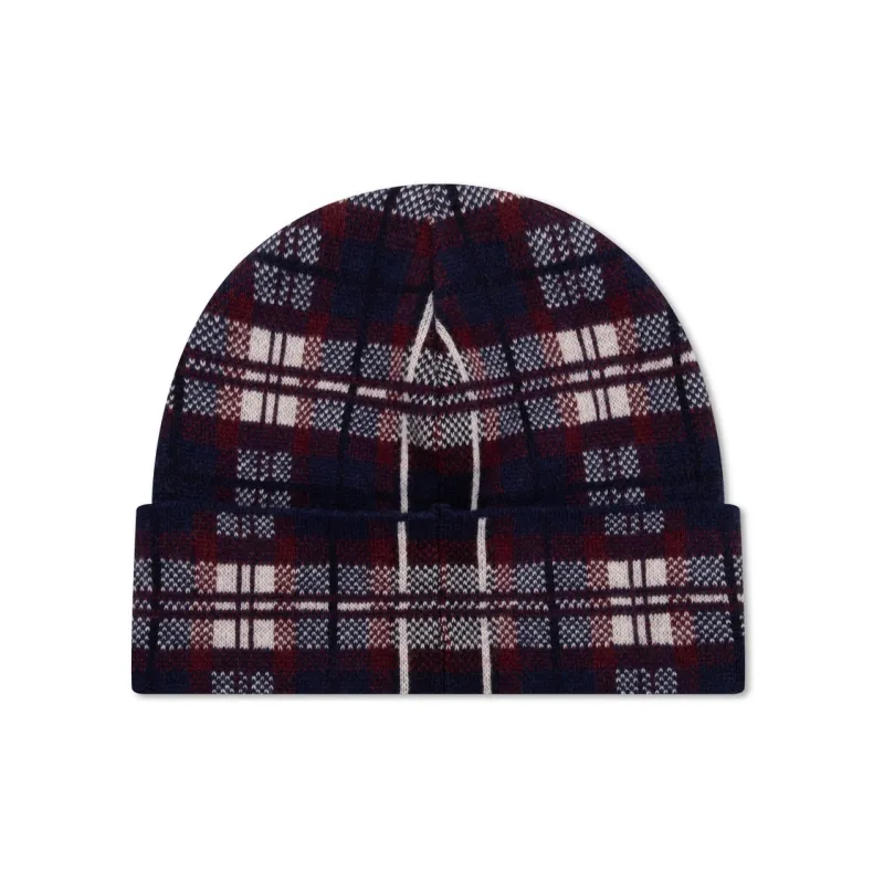Tommy Hilfiger Blended Material Beanies Men's Red Blue White Multicolor-1