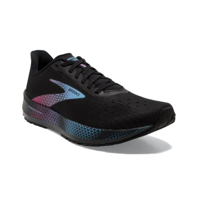 Brooks Hyperion Tempo Cushioning Wear-Resistant Low-Top Casual Running Shoes Women's Black Blue Red-2