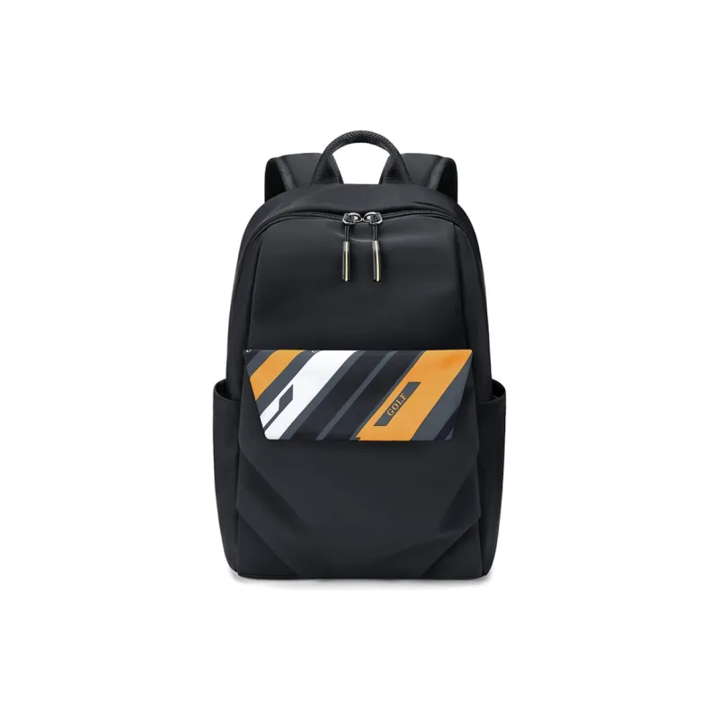 GOLF Water Repellent Fabric Early Morning School Backpack Small Size Men's Multicolor-13