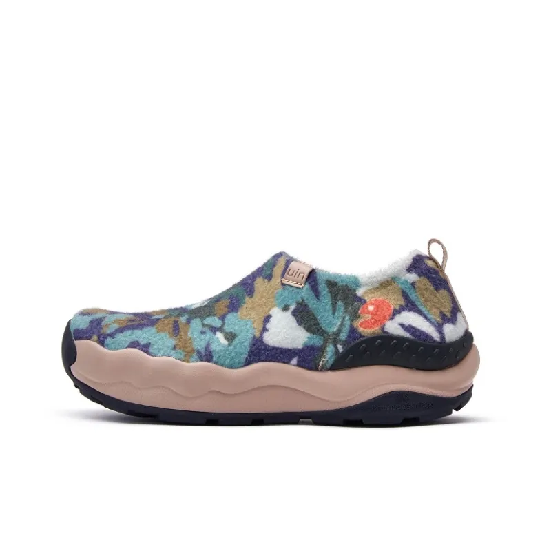 U.IN Painted Travel Shoes Toledo 11 Floral Collection Casual Shoes Unisex-12