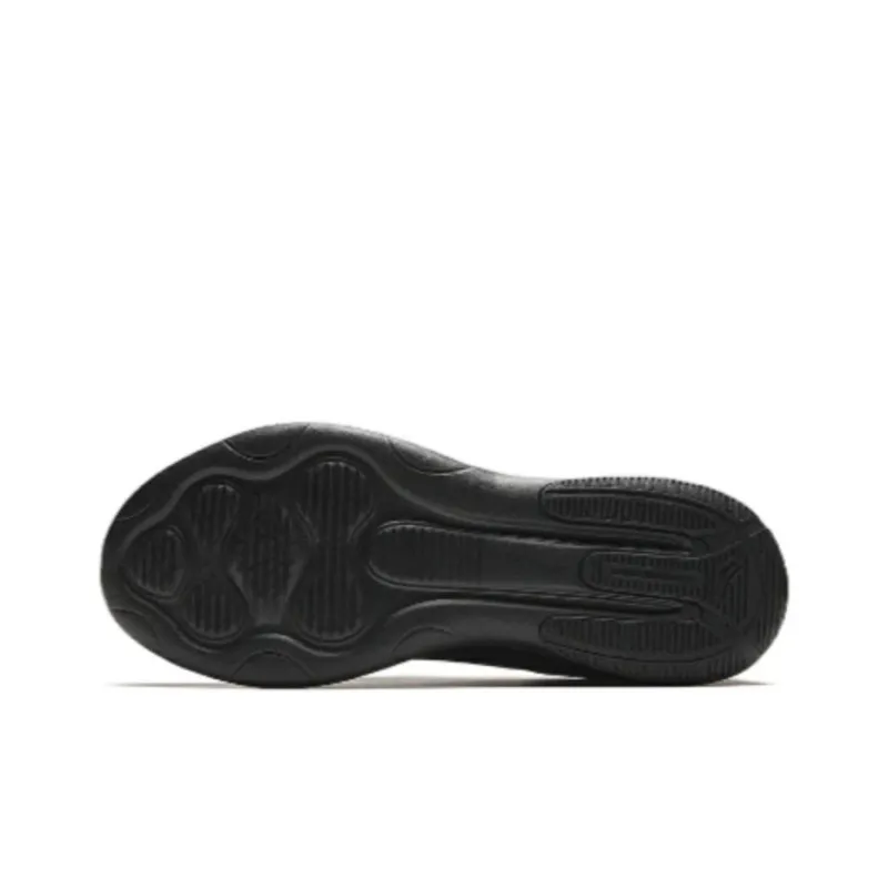 Anta Cushioning Wear Resistant Low Top Training Shoes Men's Black-4