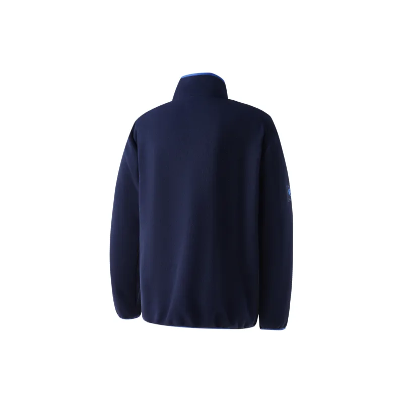 NBA Stand Collar Jacket Unisex Navy Blue-1