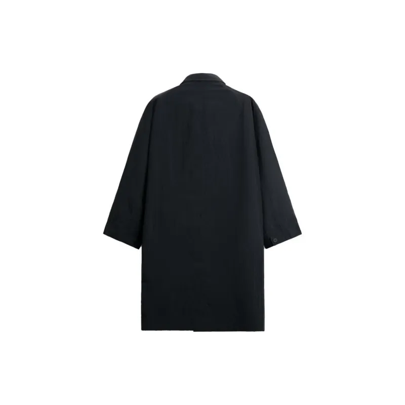 Studio Nicholson X ZARA Studio Nicholson Co-brand Trench Coats Men Black-1