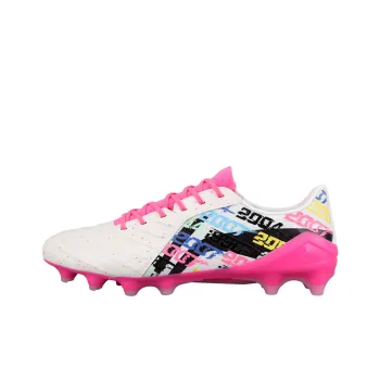 LiNing Jin FG Rubber Long Studs Natural Ground Soccer Shoes Men's Pink