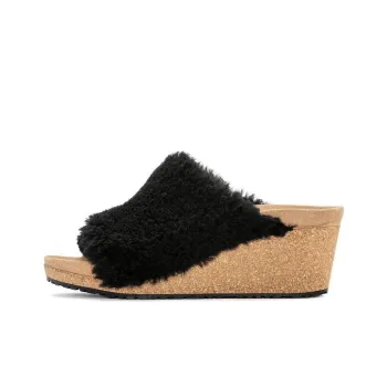 Birkenstock Slide Slippers Women's Black Narrow