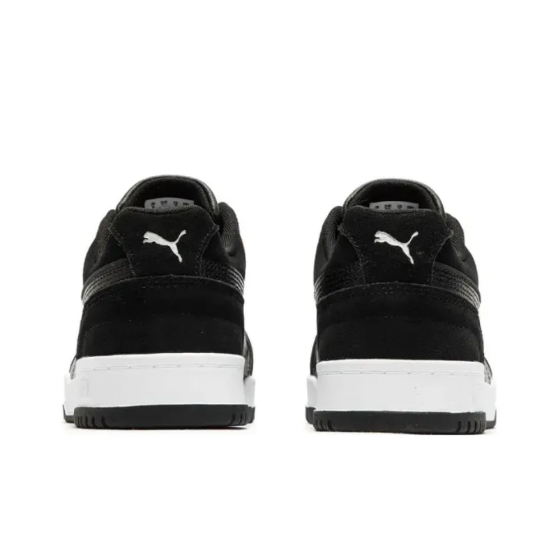 PUMA Anti Slip Wear Resistant Low Top Skateboard Shoes Unisex Black-4