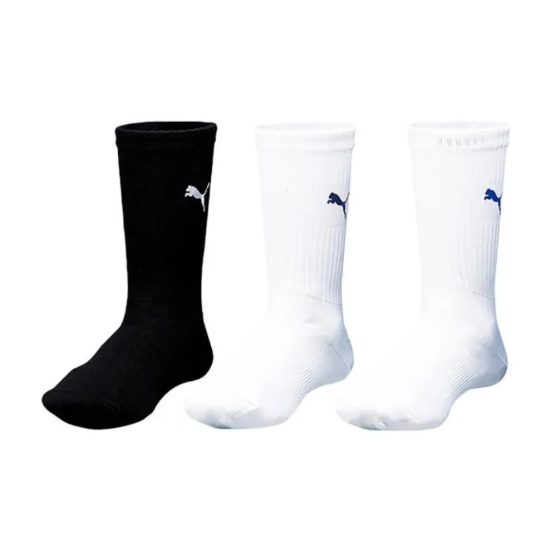 PUMA Mid Calf Socks Unisex 3 Pack-0
