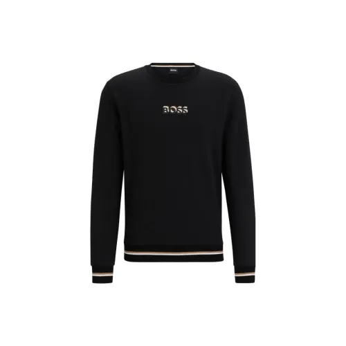 HUGO BOSS Sweatshirts Men Black