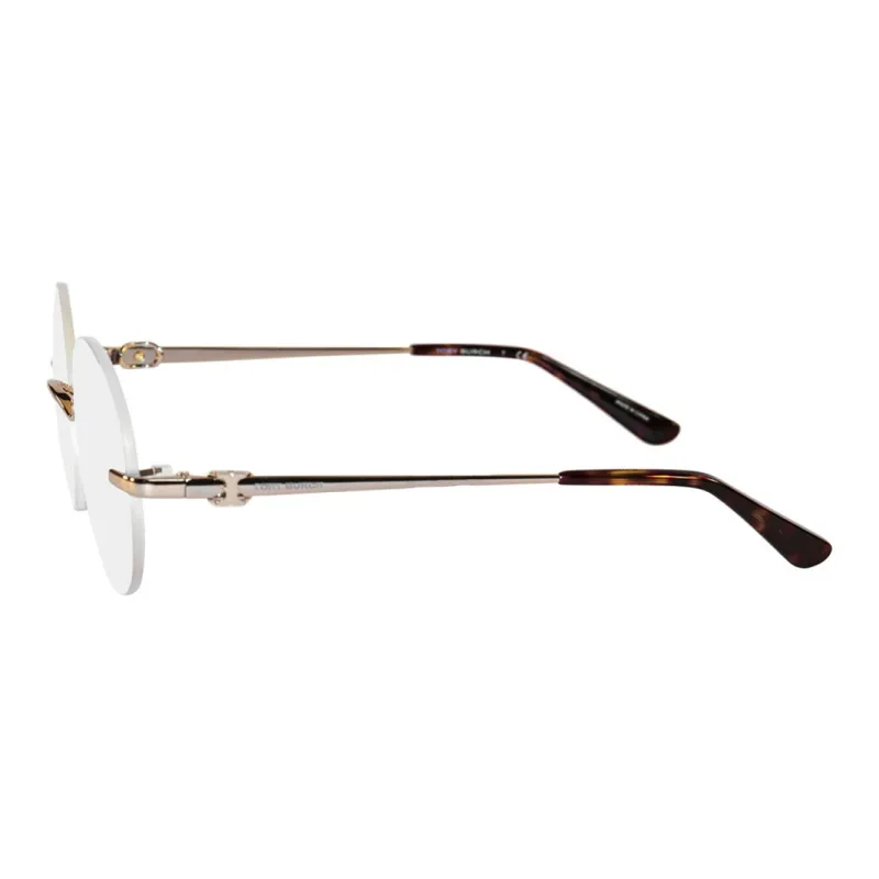 TORY BURCH Metal Round Eyeglass Frames Women's Gold-2