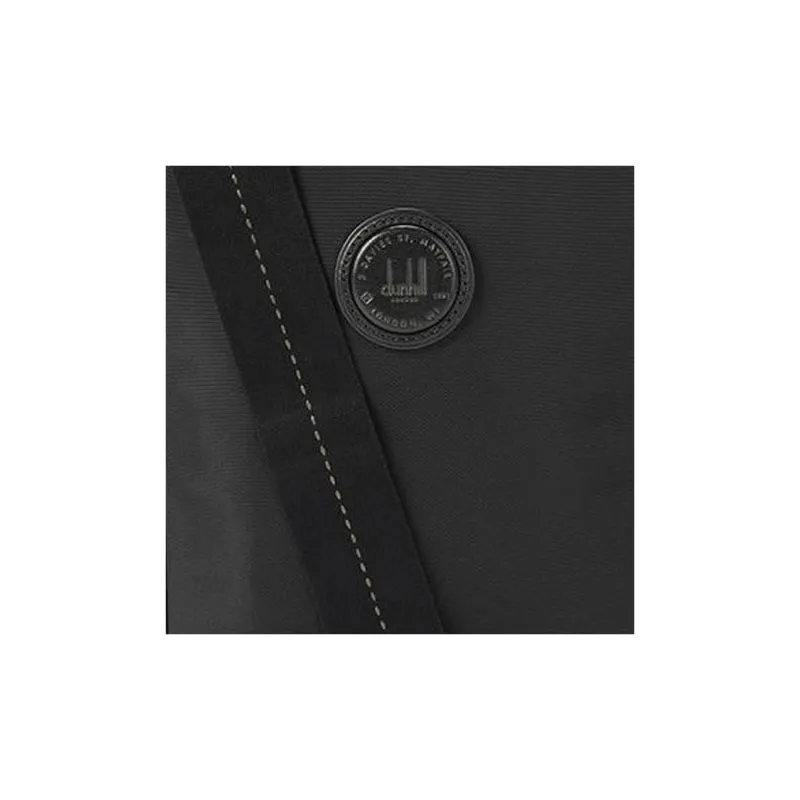 Dunhill Canvas With Leather Canvas Bag, Cell Phone Pouch, Crossbody Bag, Shoulder Bag Unisex Black-5