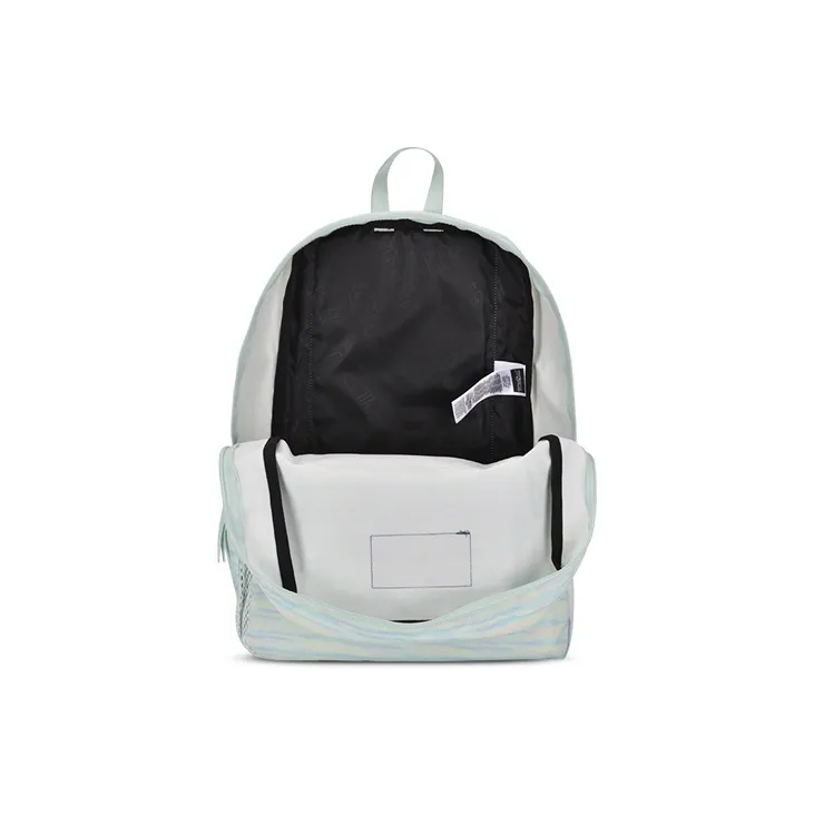 JanSport Fabric Laptop Bag Backpack Medium Size Unisex Mint Candies-4