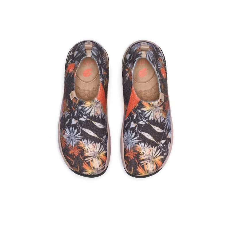 U.IN Painted Travel Shoes Toledo 11 Floral Collection Casual Shoes Unisex-20