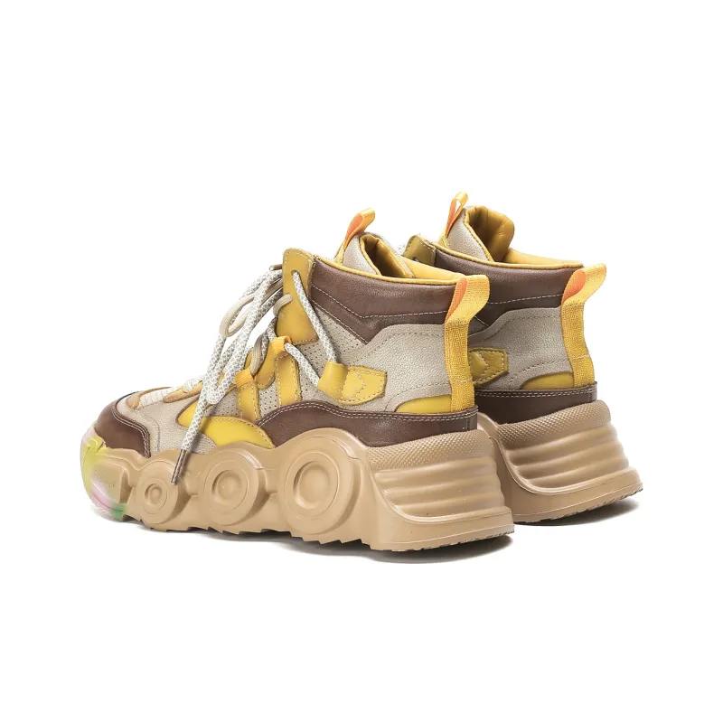 PIERCE GENTRY Slip-Resistant High-Top Chunky Sneakers 5.5cm Women's-8