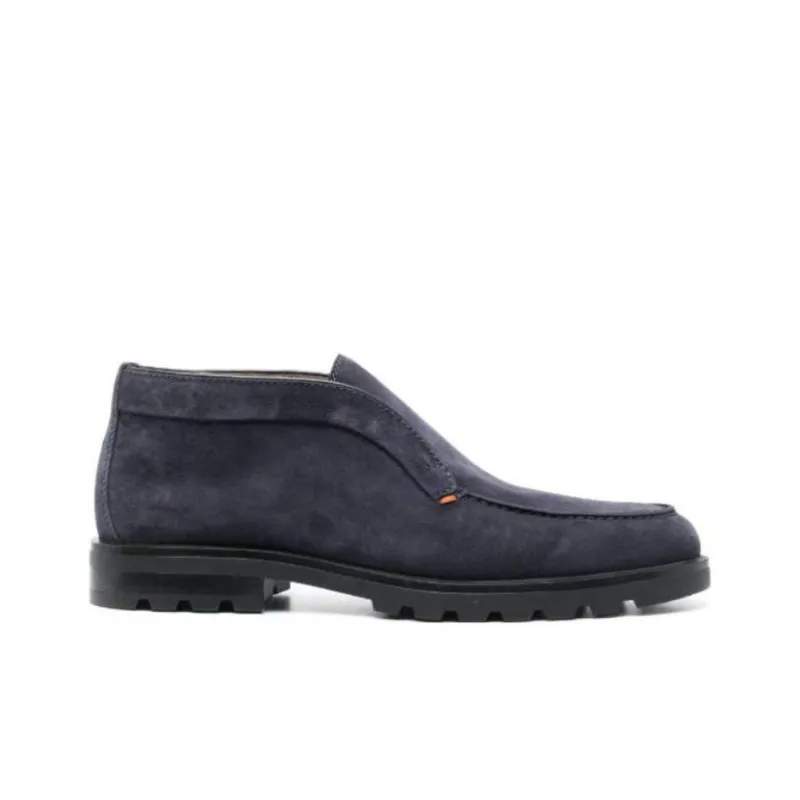 Santoni Detroit Rock Suede Boots-1