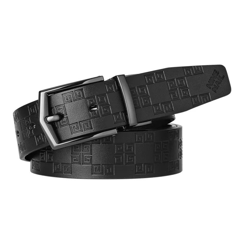 NINE NAIL Leather Belts Men-0