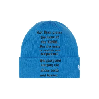 Supreme New Era Psalm Beanie