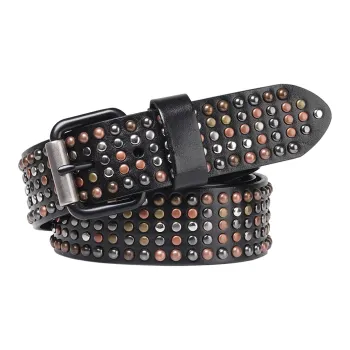 NINE NAIL Leather Belts Unisex