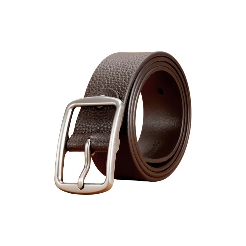 SEPTWOLVES Business Casual Leather Belts Men's Width  3.5cm-4