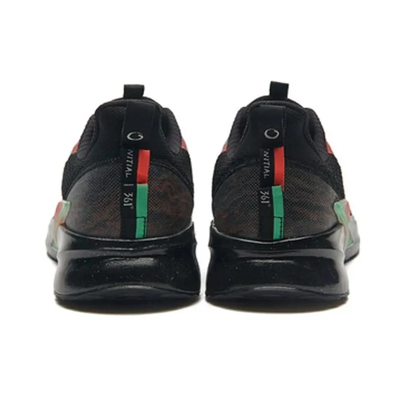 361° Low Top Running Shoes Men's Black Orange-3