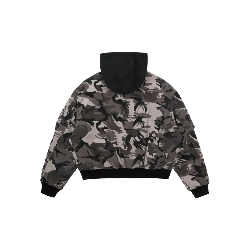 RESERFF Colorful Hooded Puffer Jacket Unisex-1